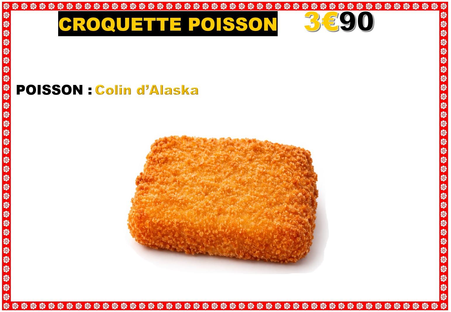 Croquette poisson 2026