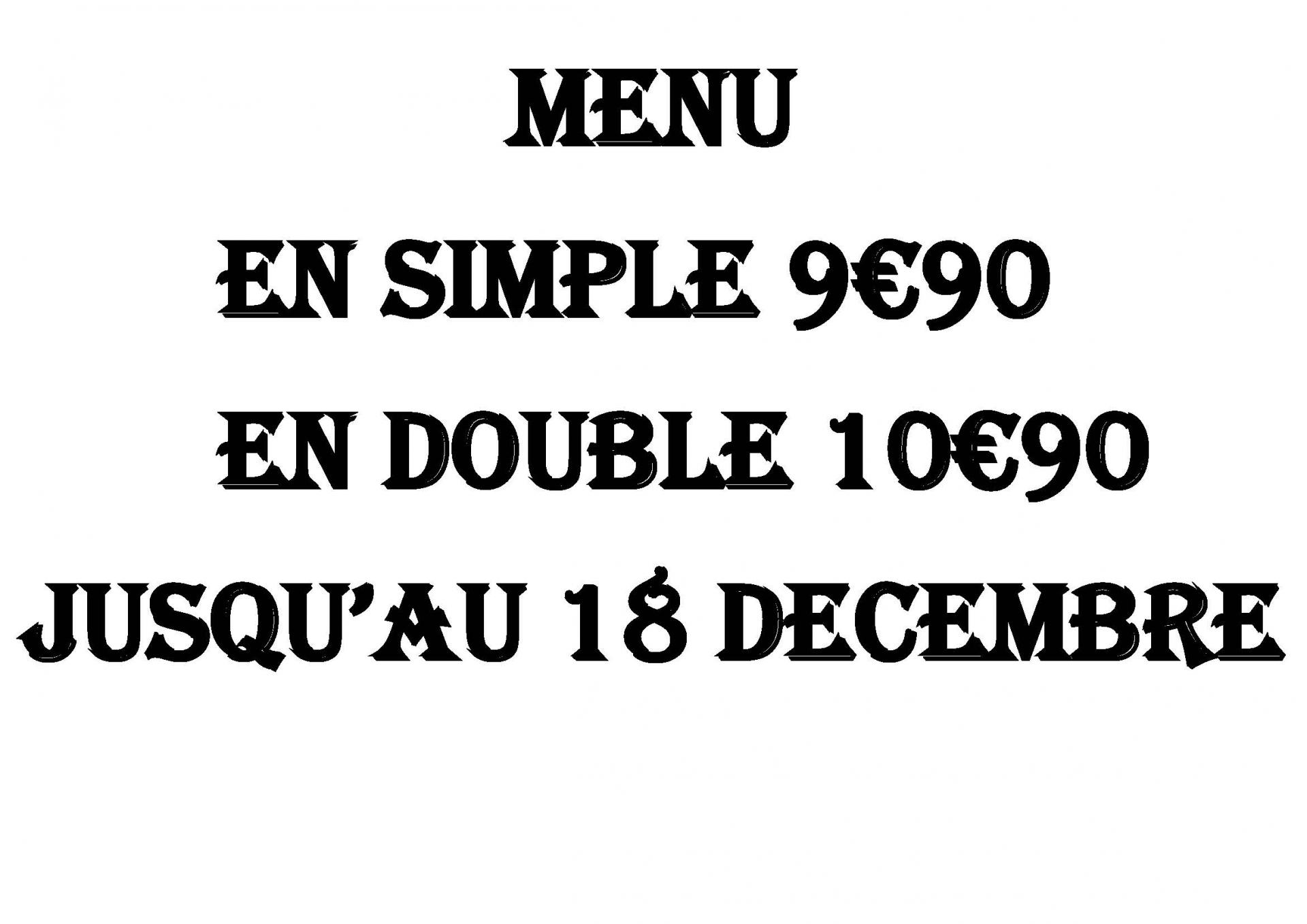 En menu