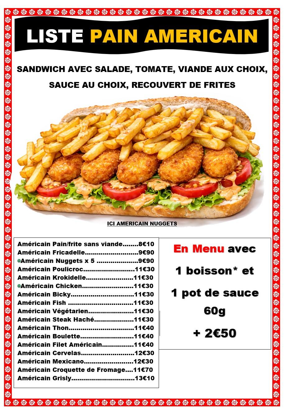 Listes des pains americains 2026