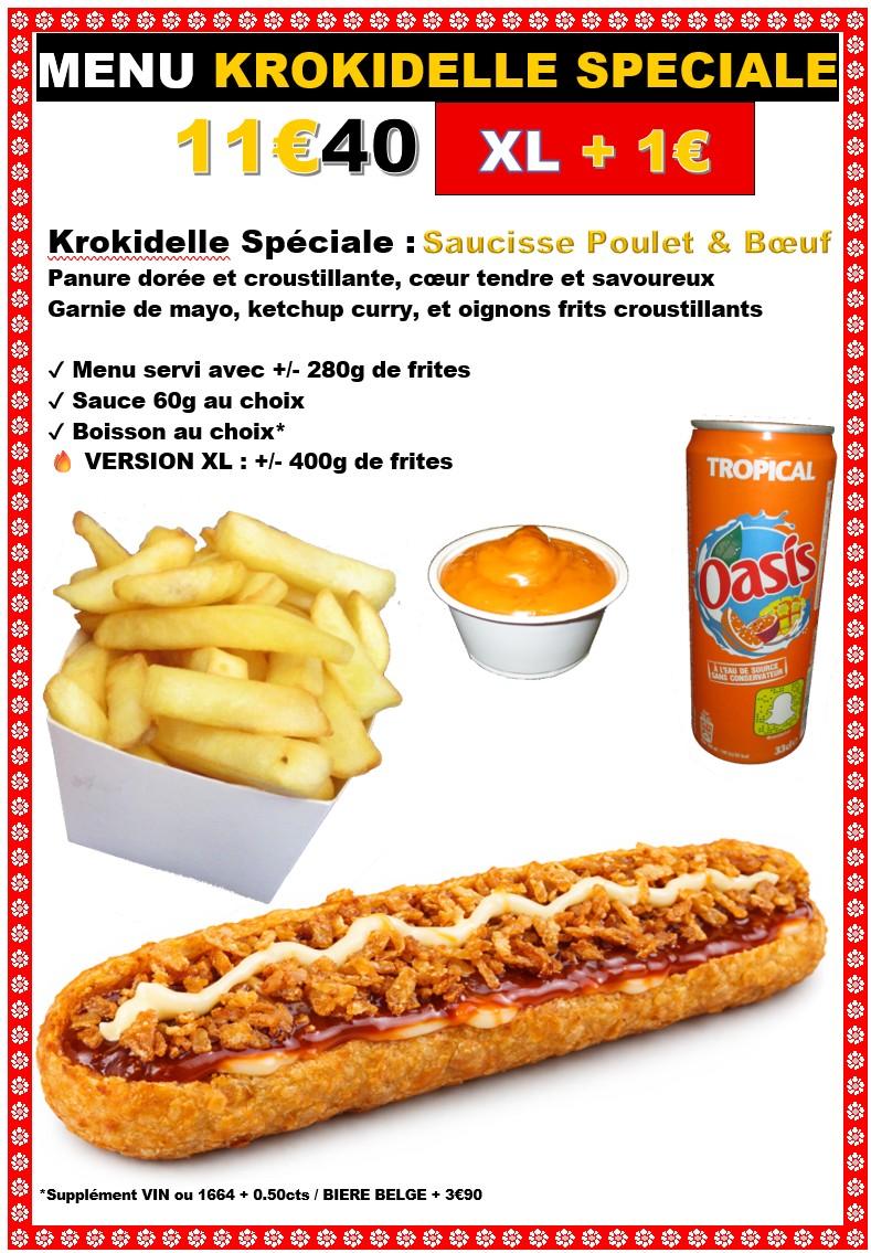Menu krokidelle speciale