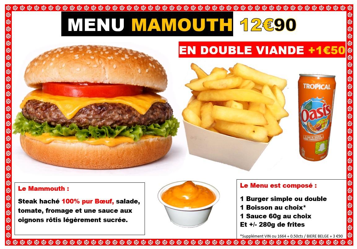 Menu mamouth