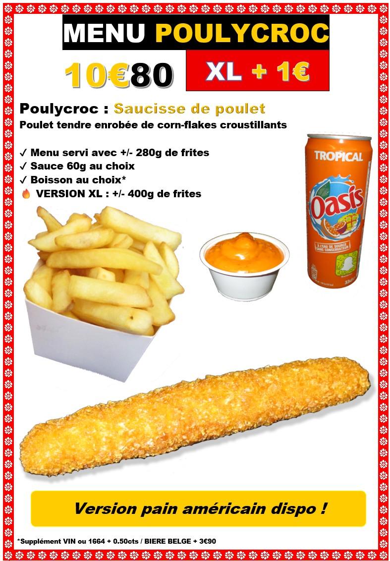 Menu poulycroc