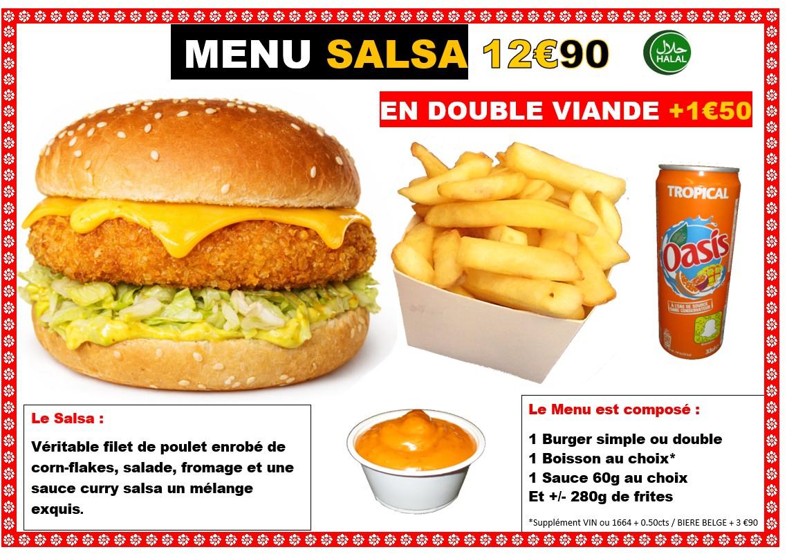 Menu salsa